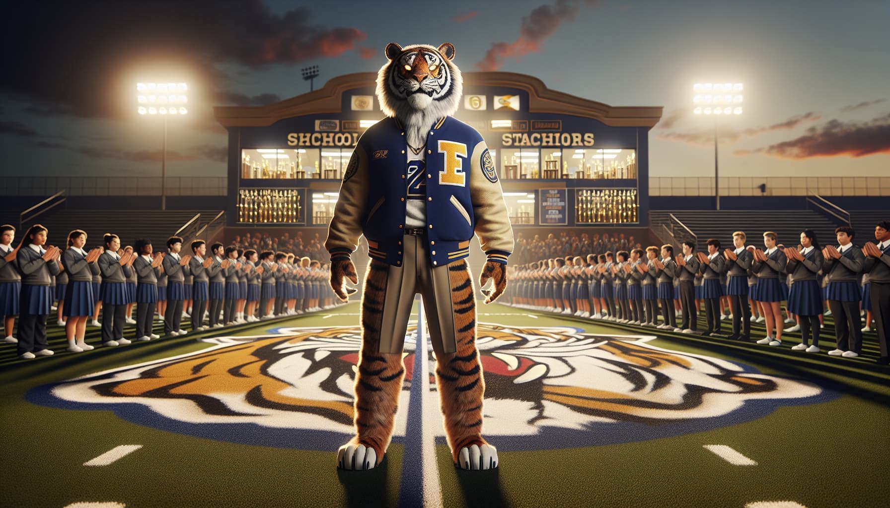 Tigers Mascot Symbolism In School Traditions
