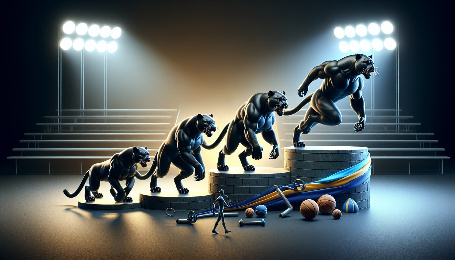Image for article "Panthers Mascot Legacy Across School Levels"